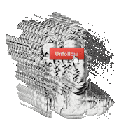 Unfollow Cyberghetto Sticker by Database數據