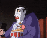 The Joker Popcorn GIF