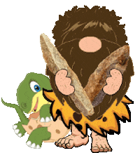 Dinosaur Gnome Sticker