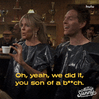 We Did It Hulu GIF by It's Always Sunny in Philadelphia