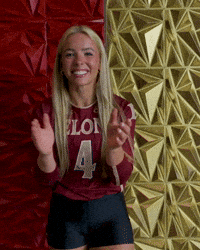 Elon Volleyball GIF by Elon Phoenix