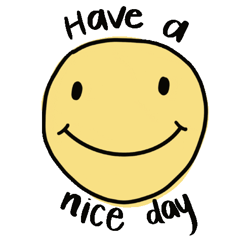 Happy Have A Nice Day Sticker