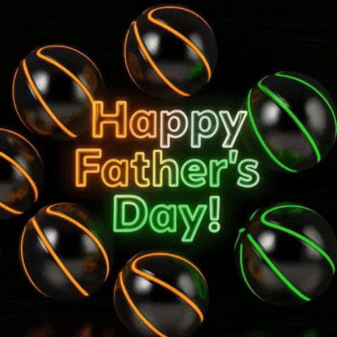 Happy Father's Day Neon Greeting