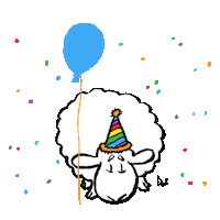 Celebrate Happy Birthday Sticker