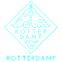 Rotterdamp logo barber ink vape Sticker