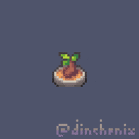 dinchenix pixel art dinchenix pixel plant plant game GIF