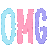 Oh My Gosh Omg Sticker