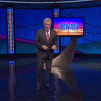 Alex Trebek Dancing GIF by Jeopardy!