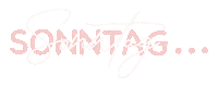 Sunday Sonntag Sticker by cathykoronakis.design