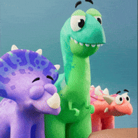 Oh My Gosh What GIF by Claynosaurz