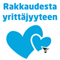 Heart Love Sticker by Yrittäjät