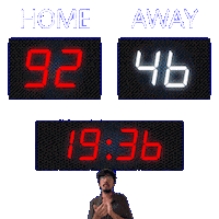46 Away Sticker