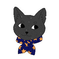GKirschner cat cheeky tongue out blep Sticker