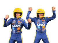 Celebrating Tom Coronel Sticker by Coronel Dakar