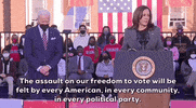 Kamala Harris Democracy GIF by GIPHY News