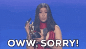 Sorry Cardi B GIF by 2020 MTV Video Music Awards