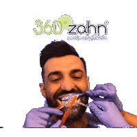 germany smile Sticker by 360°zahn