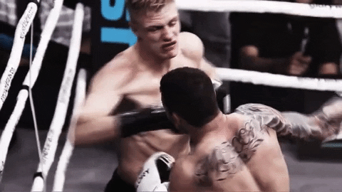fight punch GIF by GLORY Kickboxing