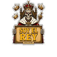 Skull Corona Sticker