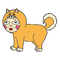 Happy Dog Sticker