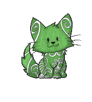 Katzentempel cat fluffy katze cutecat Sticker