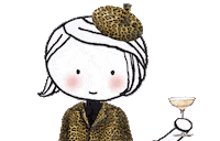 annelindetempelman party cheers drinks champagne Sticker