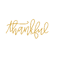 Thanks Thanksgiving Sticker
