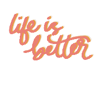 Text Lifeisbetter Sticker by eerseart