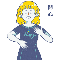 Happy Sign Language Sticker