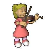 violin STICKER