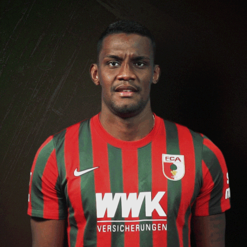 Confused La Pantera GIF by FC Augsburg 1907
