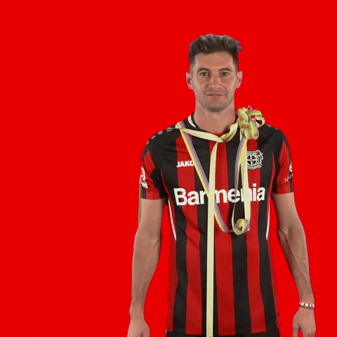 Celebrating Happy Birthday GIF by Bayer 04 Leverkusen