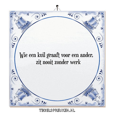 Wijsheid Help Sticker by Tegelspreuken.nl