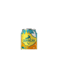 Guayacán Lager Papaya Sticker by Cerveza Guayacán