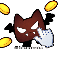 Angry Clicker Heroes Sticker by Playsaurus