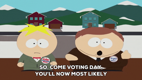 eric cartman election GIF by South Park 