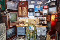 flyboy-universe-nevermore-park tv television static binging GIF