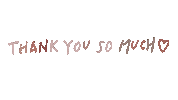 Thank You So Much Sticker