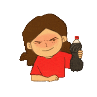 Couple 코카콜라 Sticker