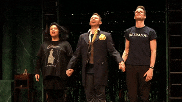 Celebrate Curtain Call GIF by Original Theatre