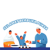 Ramadan Iftar Sticker by Traveloka