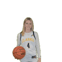 Clarke Athletics Sticker by Clarke University