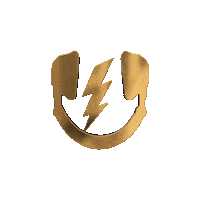 Power Gold Sticker by Nova Sound
