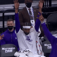 Waving Moe Harkless GIF by Sacramento Kings