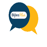 Sticker Text Sticker by BijlesHuis