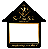 SouthernBelleRealty real estate house realtor congrats Sticker