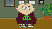 mr. mackey timmy GIF by South Park 