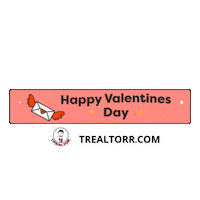 Happy Valentines Day Love Sticker Sticker by Trealtorr