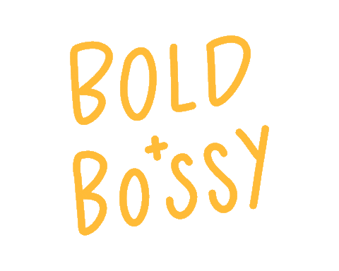 Own Your Bold Sticker by ShopHappies