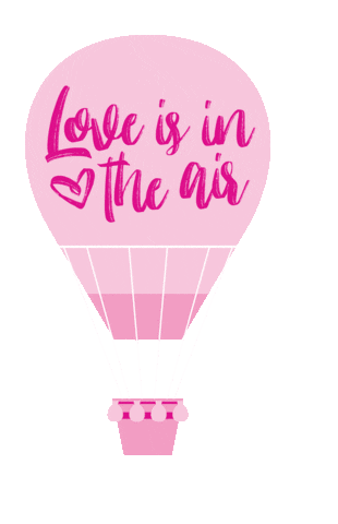 Love Is In The Air Sticker by Wild For Planners